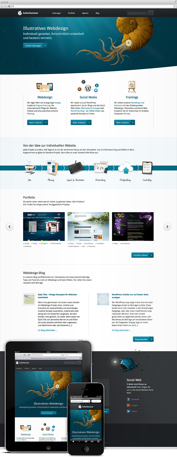 Website von kulturbanause