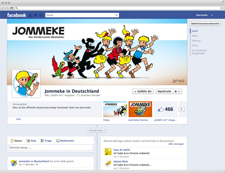 Fanpage-Startseite von Jommeke Fanpage-Startseite von Jommeke