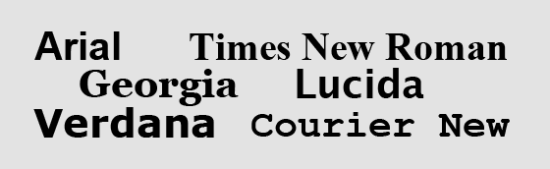 Websichere Schriften auf Windows und Mac