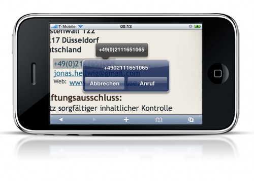 iPhone Apps nutzen