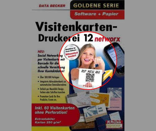 Blondes Model in Stock-Image - Website Data Becker