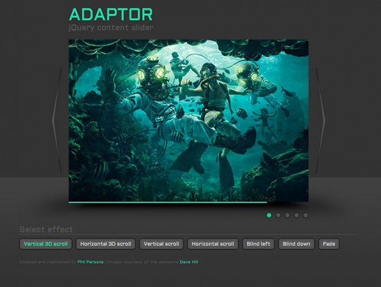 Screenshot von Adaptor