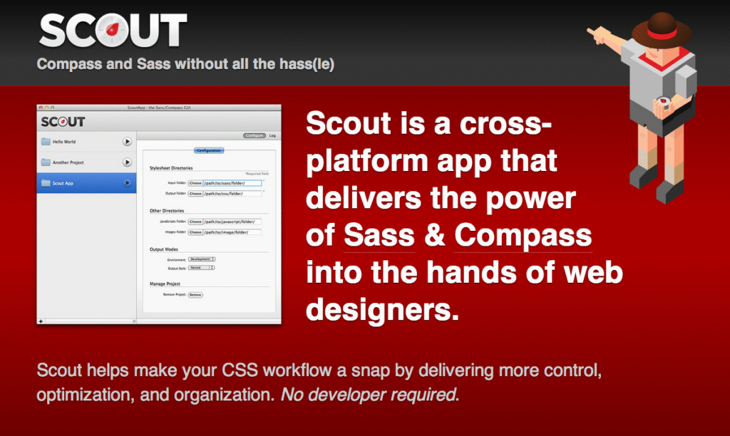 Website von Scout