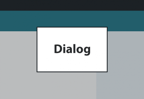 Das DialogElement von HTML5 Modal Screens und Dialogfenster erzeugen