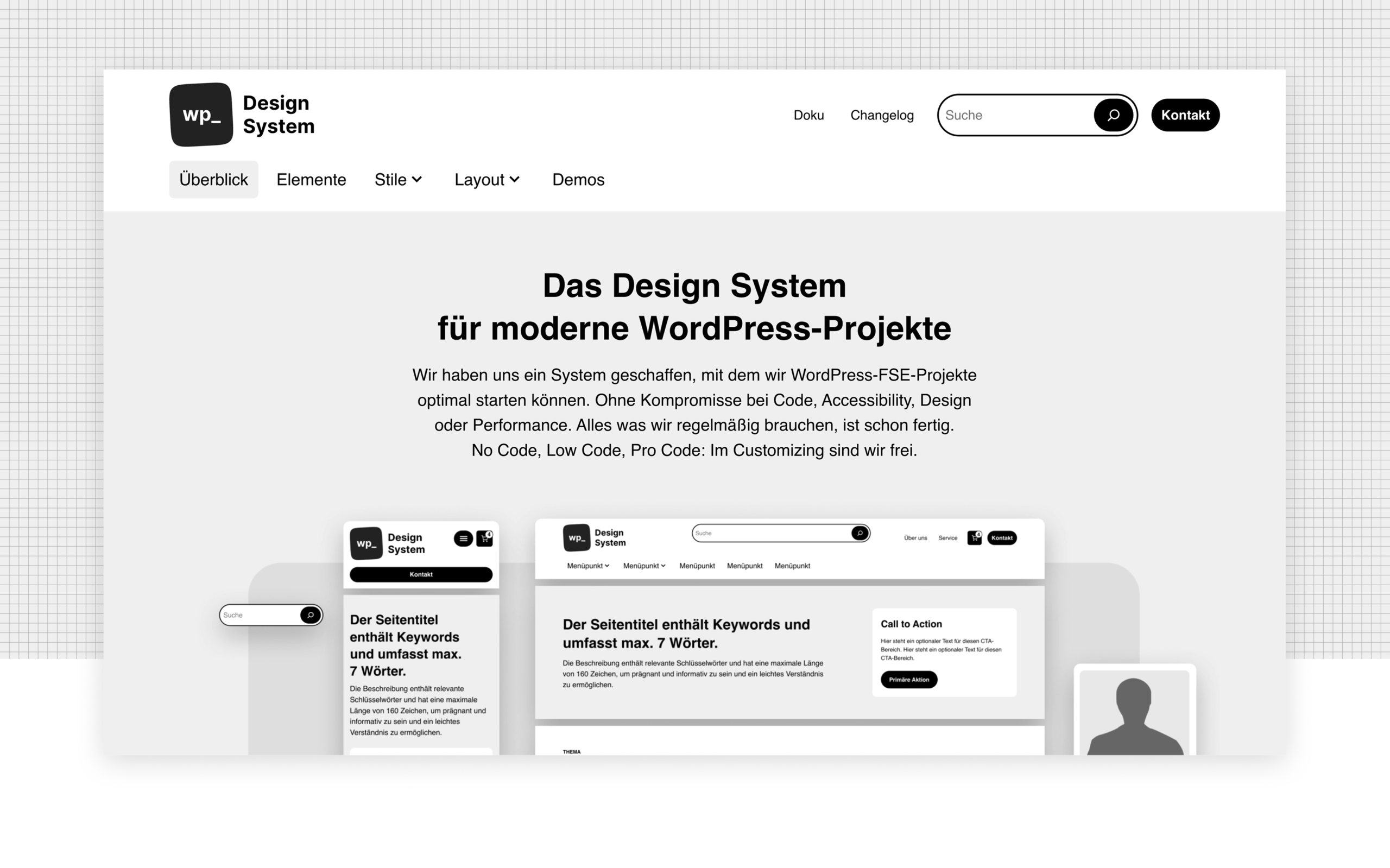 Screenshot des Projekts